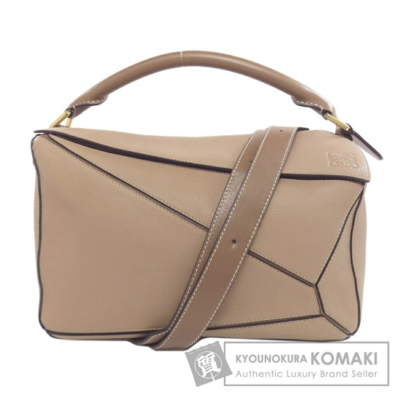 Loewe Puzzle 2way Bag Leather Handbag Calfskin